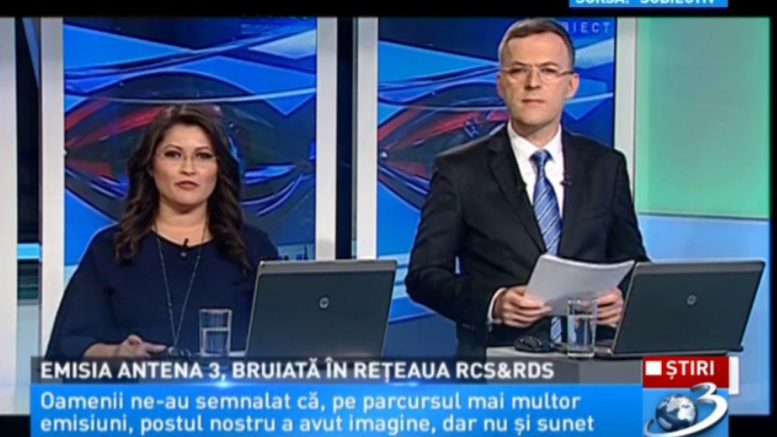 Antena 3 Acuză Rcs Că I Bruiază Emisia Dvbnews Ro Portal De